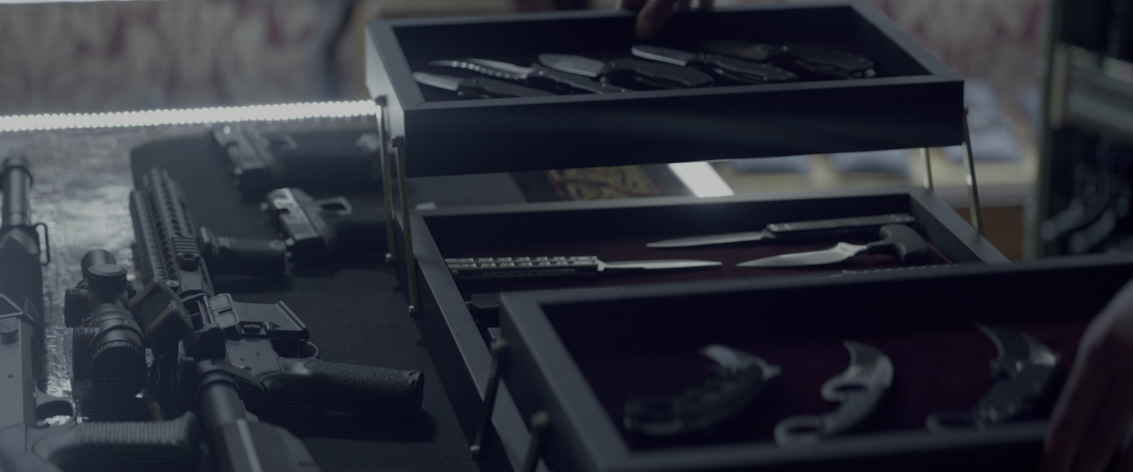 John Wick: Chapter Two (2017), wide, 2.40:1 — film still