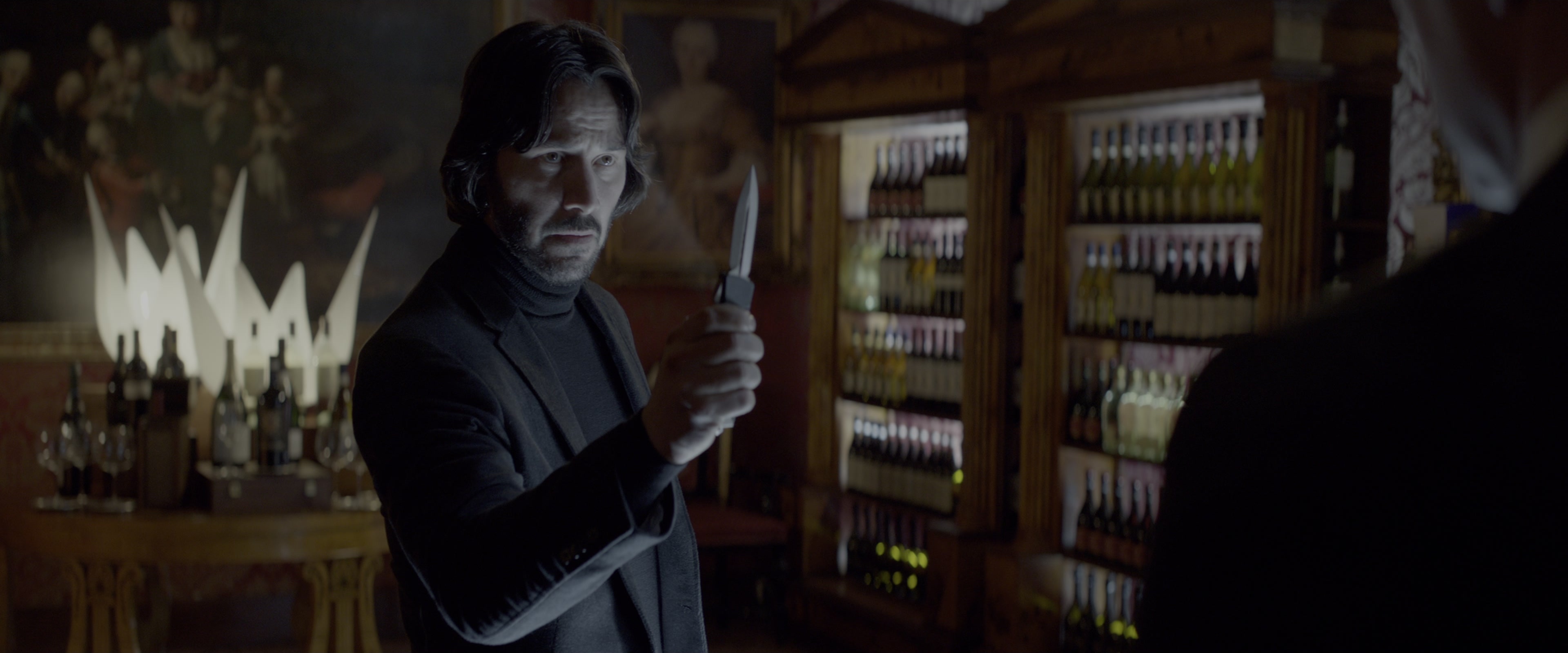 John Wick: Chapter Two (2017), wide, 2.40:1 — film still