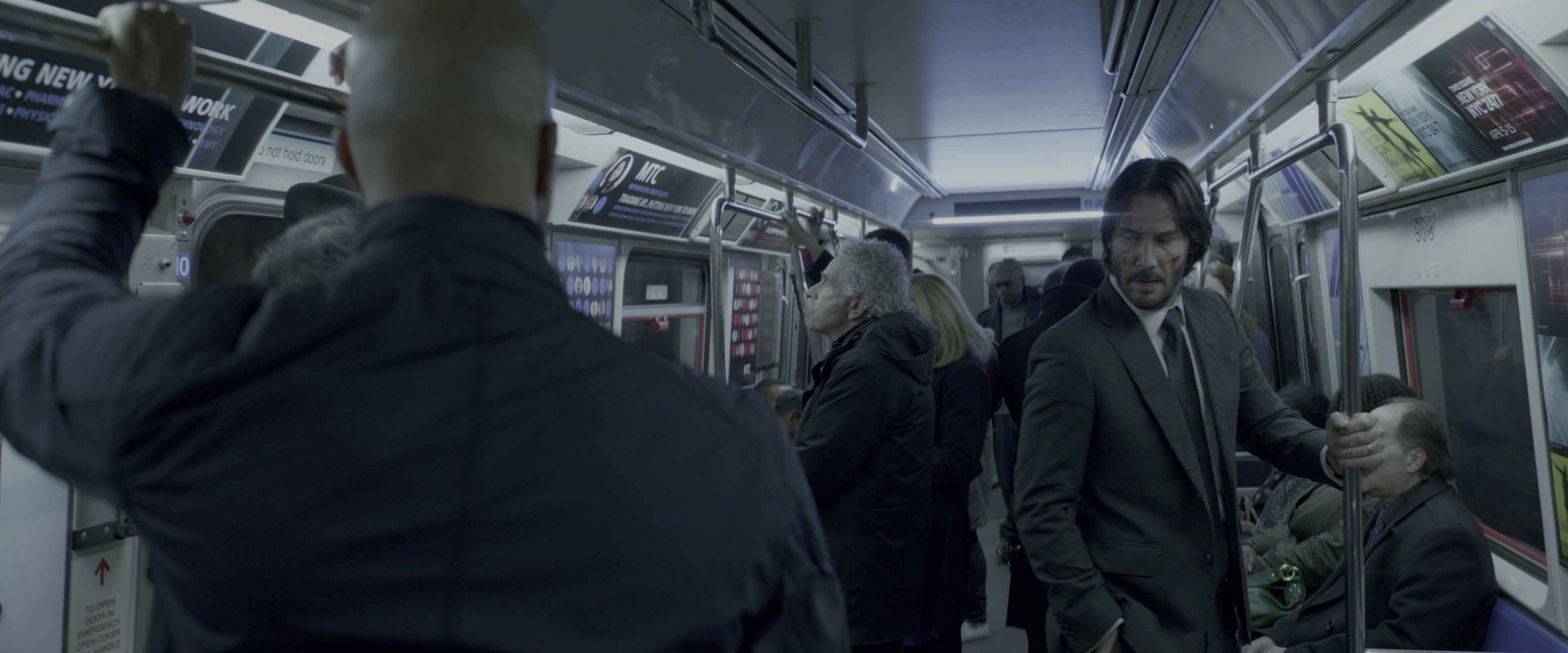 John Wick: Chapter Two (2017), wide, 2.40:1 — film still