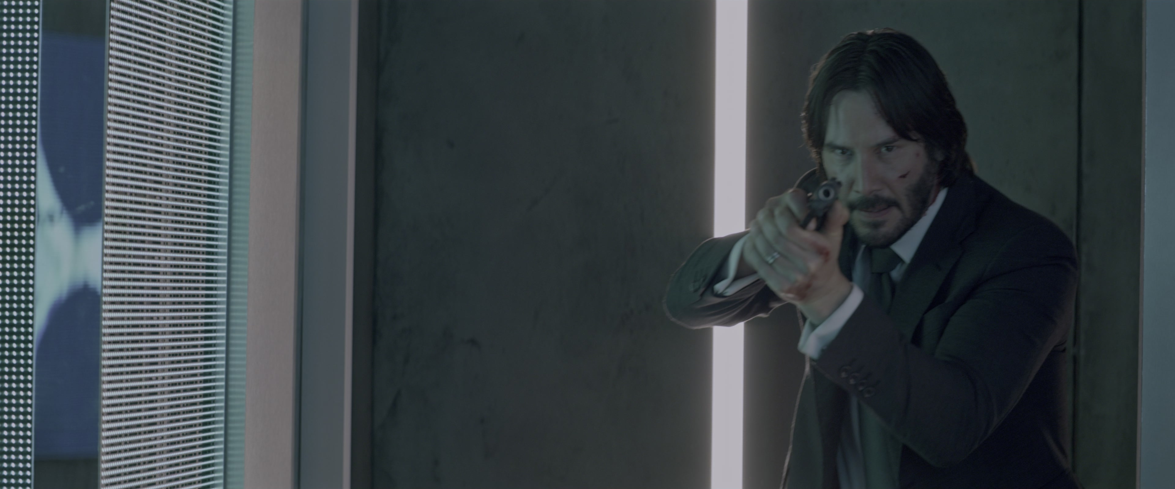 John Wick: Chapter Two (2017), wide, 2.40:1 — film still