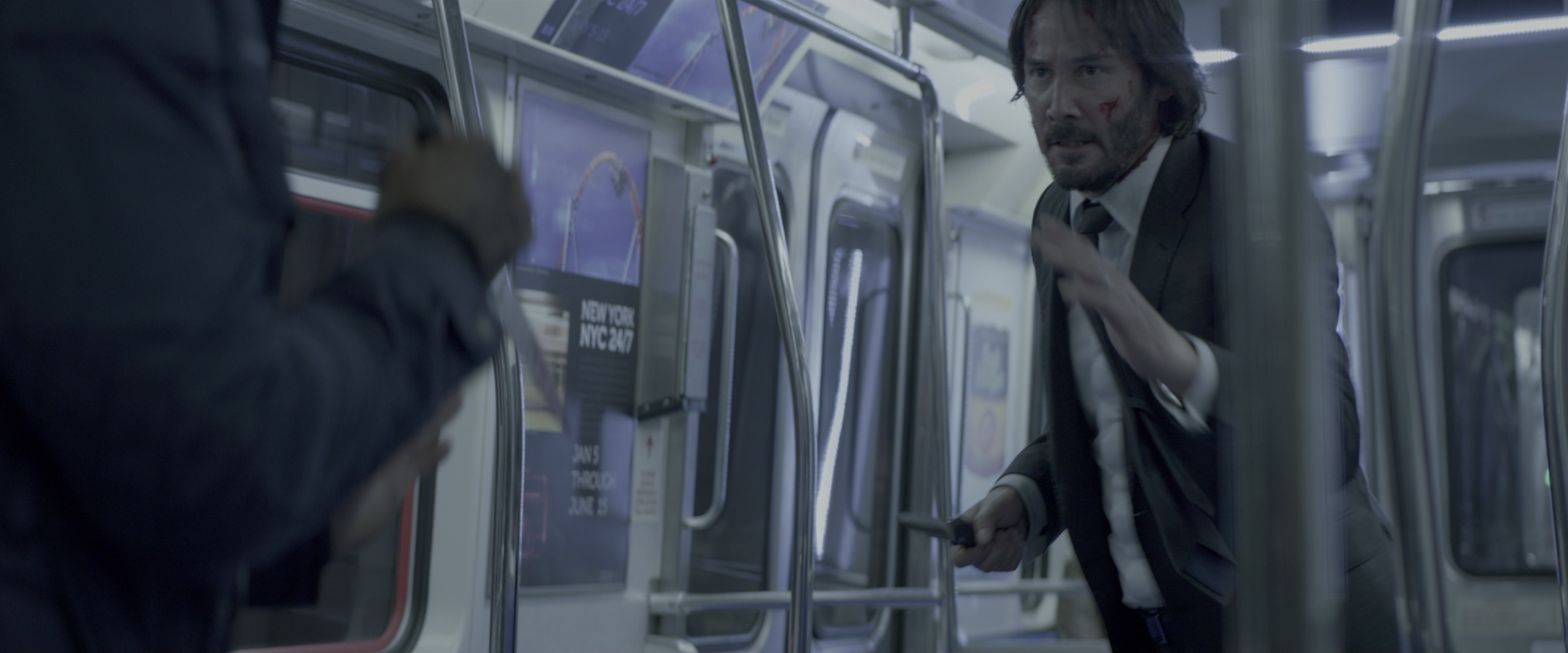 John Wick: Chapter Two (2017), wide, 2.40:1 — film still