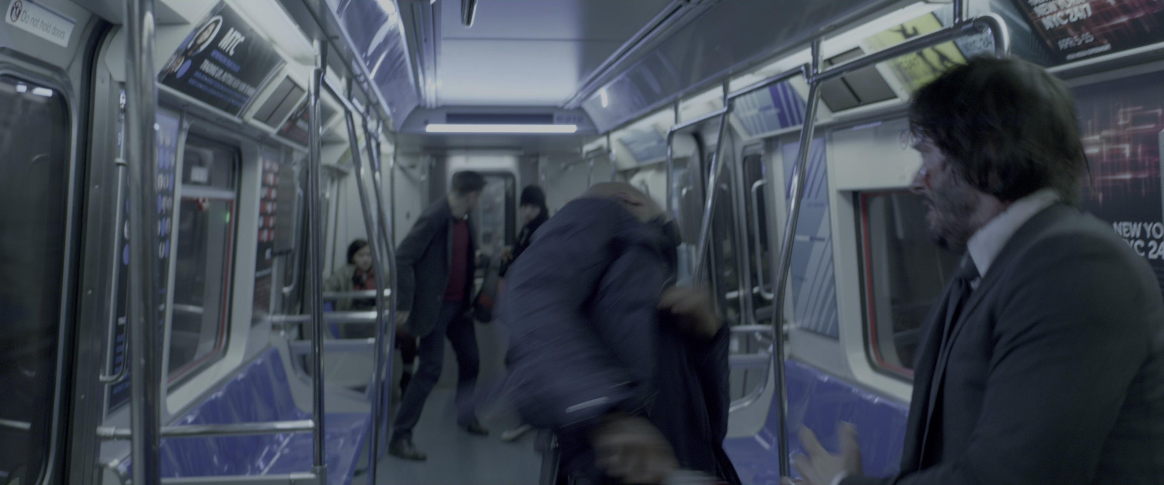John Wick: Chapter Two (2017), wide, 2.40:1 — film still