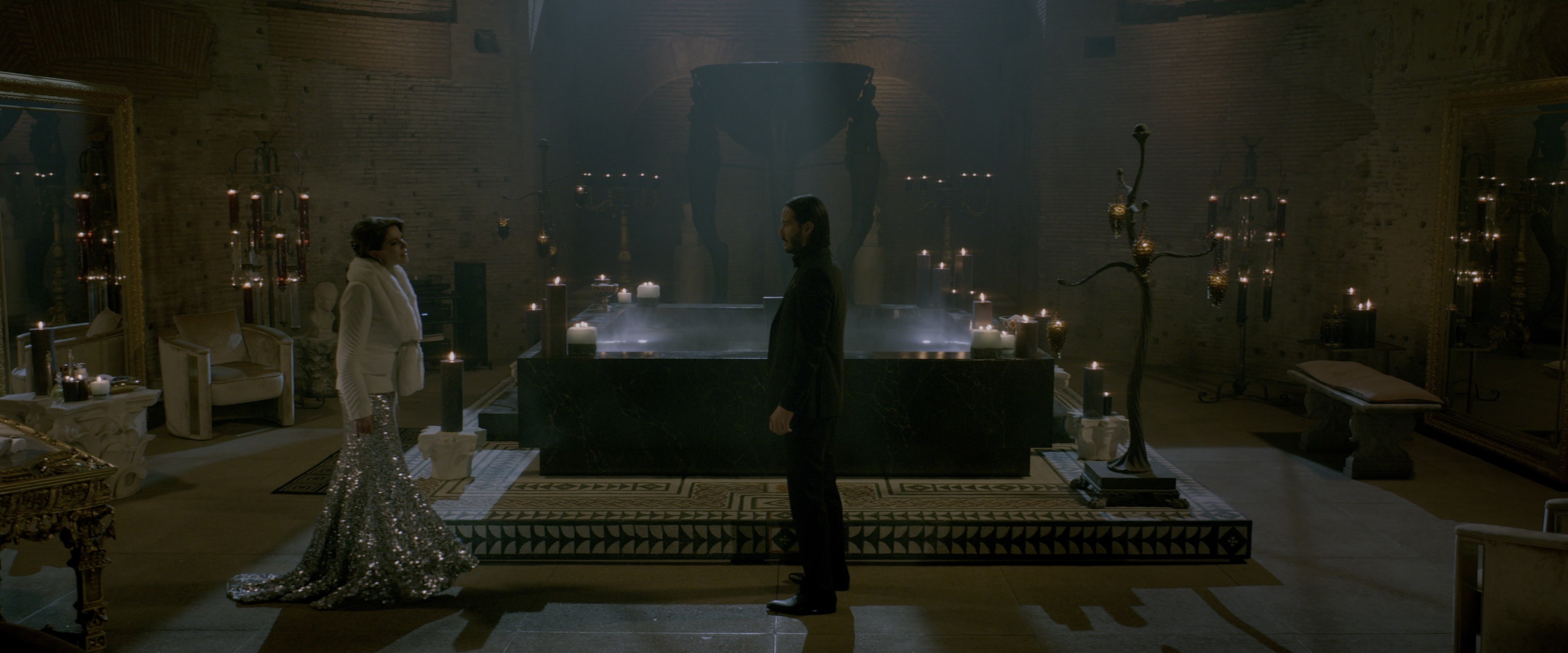 John Wick: Chapter Two (2017), wide, 2.40:1 — film still