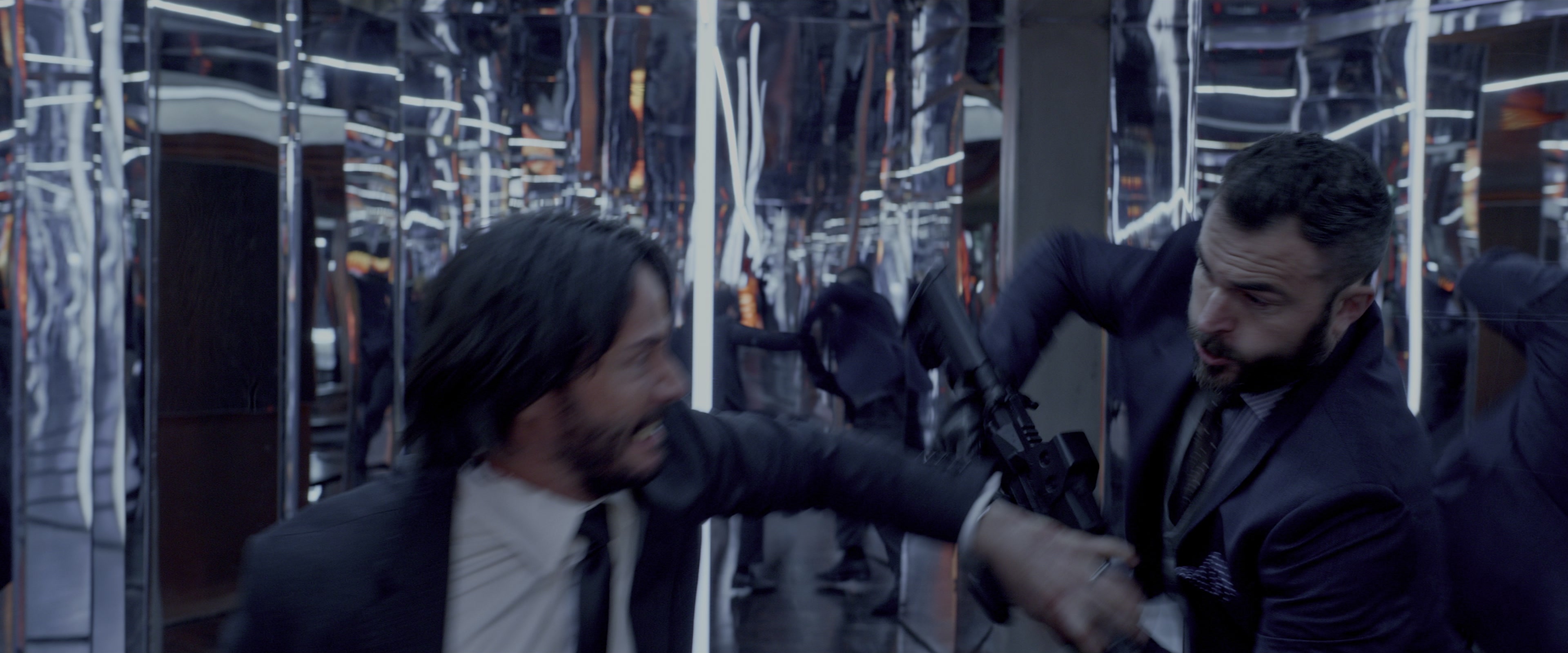 John Wick: Chapter Two (2017), wide, 2.40:1 — film still