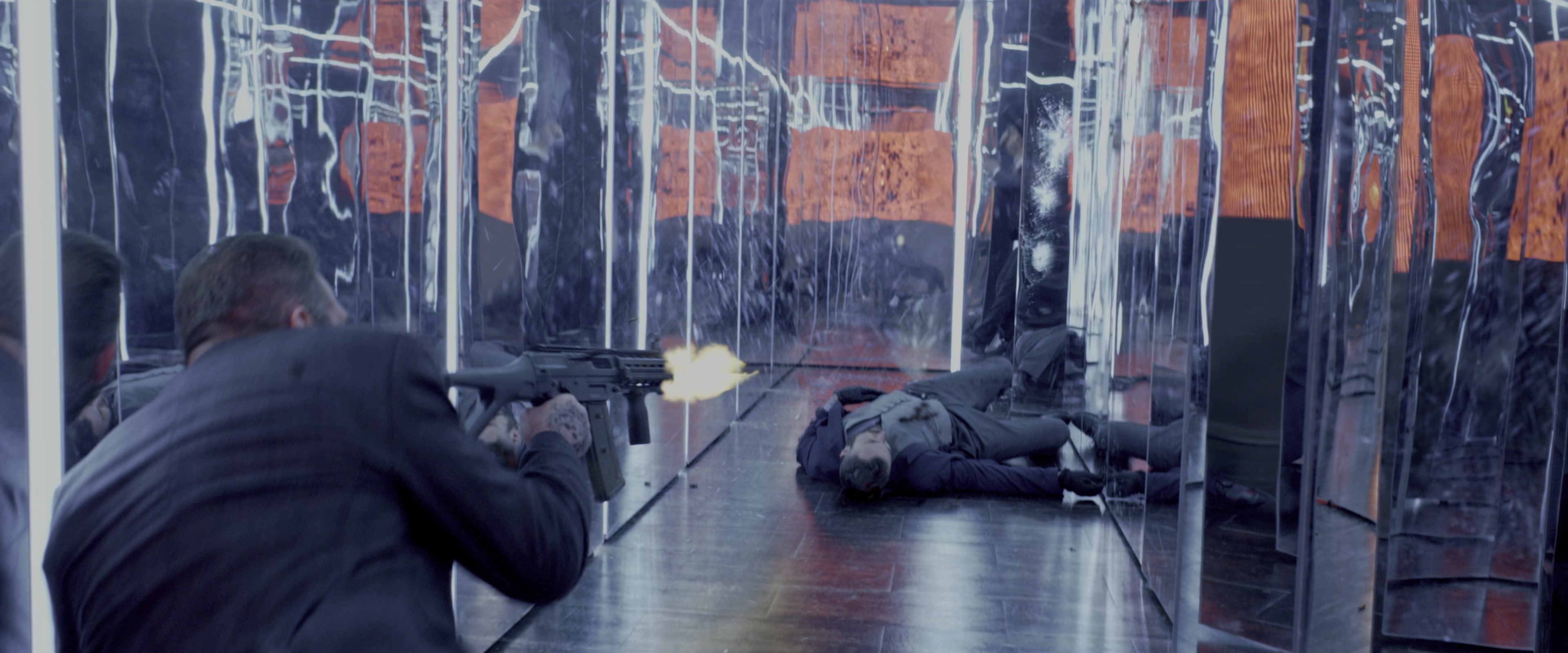 John Wick: Chapter Two (2017), wide, 2.40:1 — film still