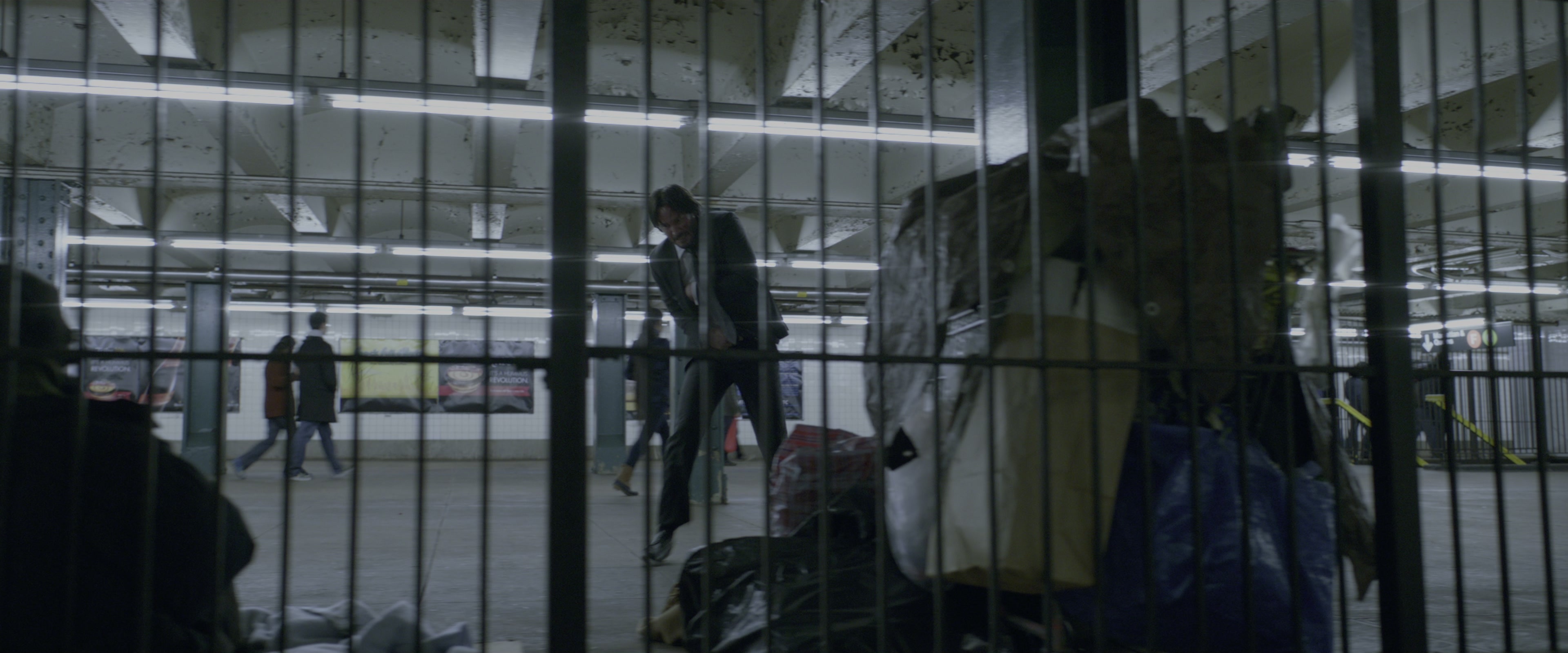 John Wick: Chapter Two (2017), wide, 2.40:1 — film still