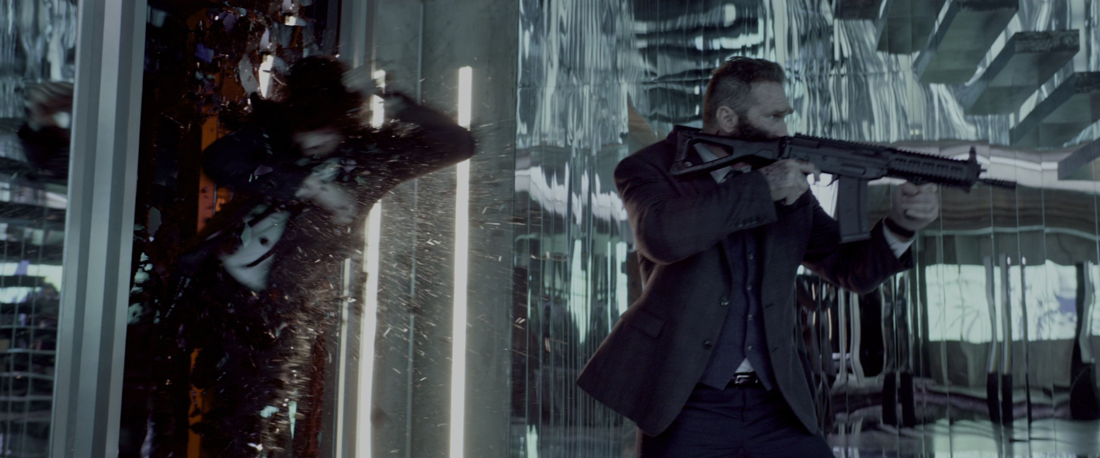 John Wick: Chapter Two (2017), wide, 2.40:1 — film still