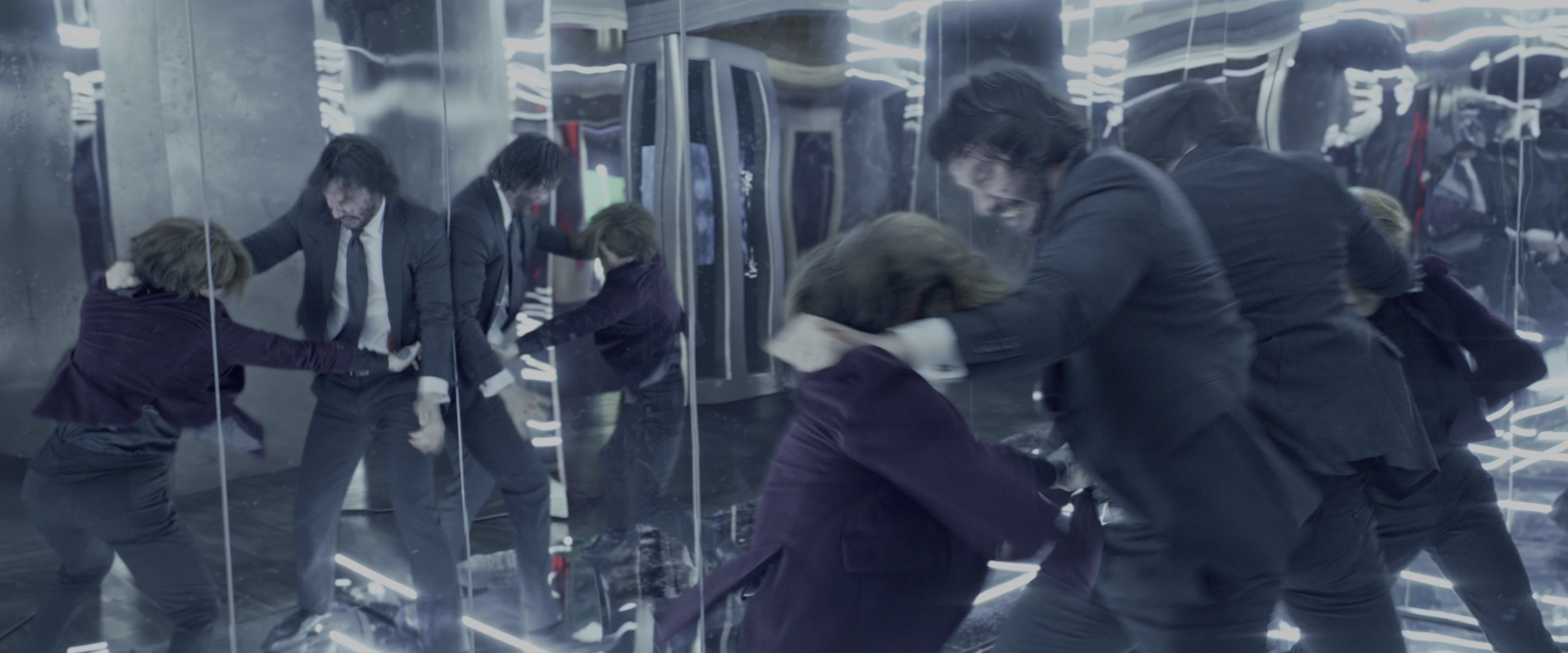 John Wick: Chapter Two (2017), wide, 2.40:1 — film still
