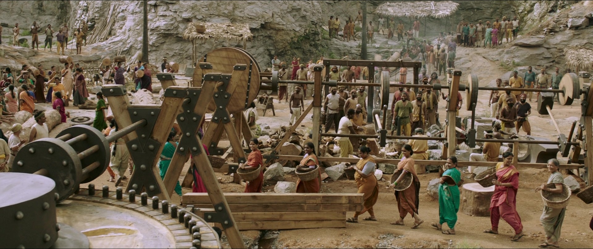 Bãhubali 2: The Conclusion (2017), wide, 2.38:1 — film still