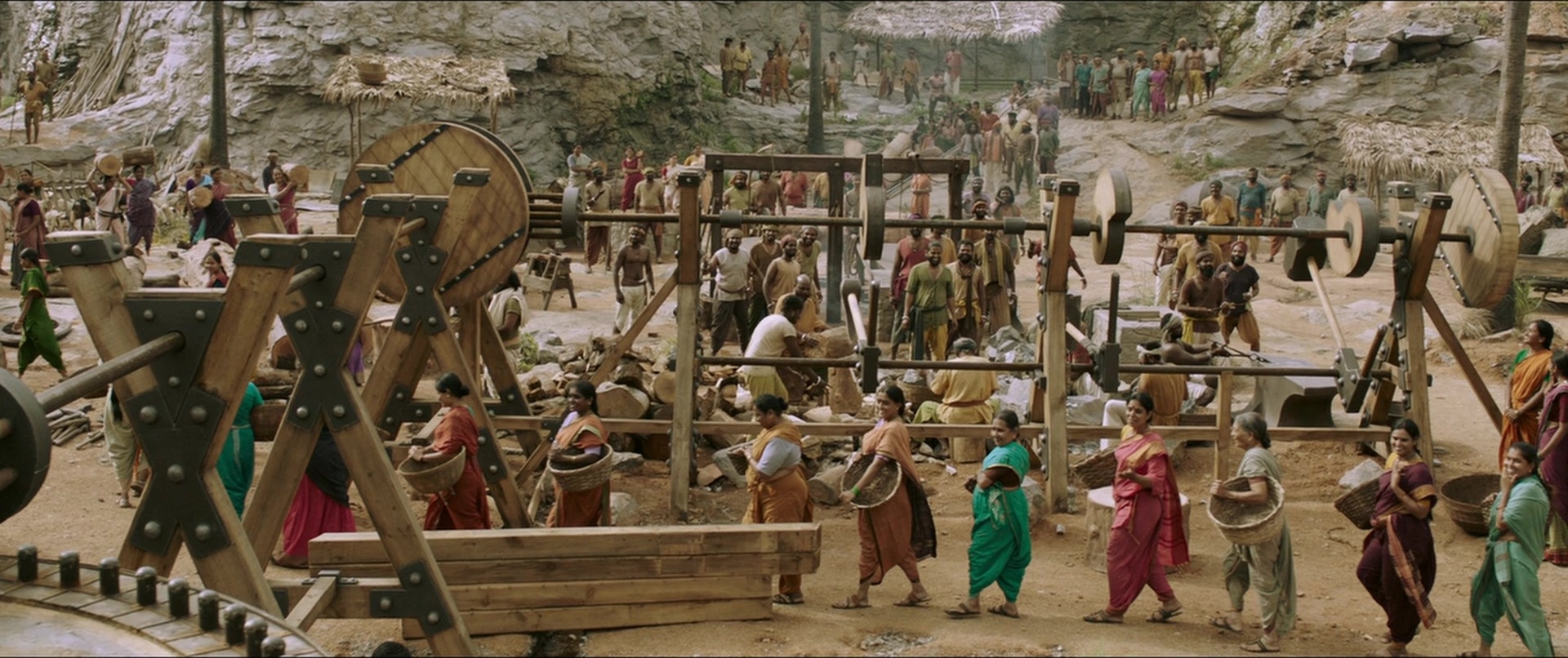 Bãhubali 2: The Conclusion (2017), wide, 2.38:1 — film still