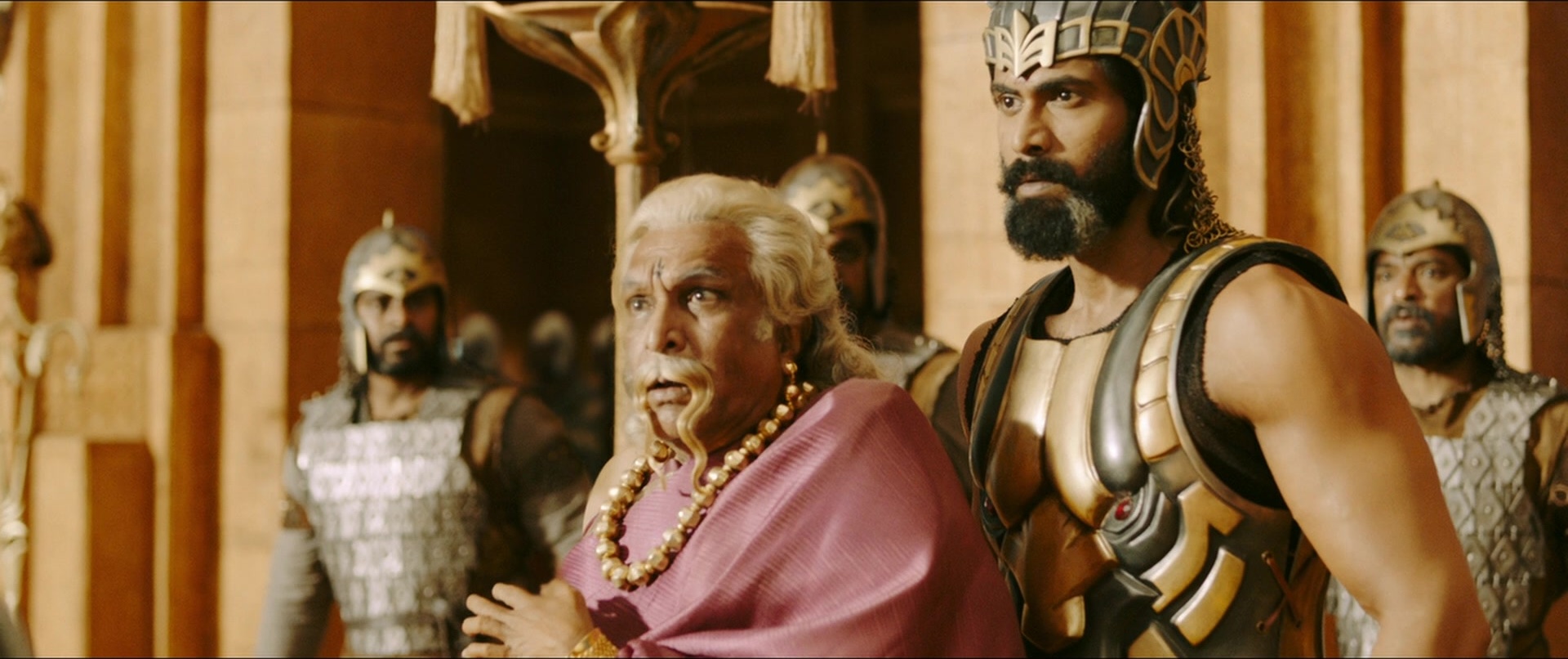 Bãhubali 2: The Conclusion (2017), wide, 2.38:1 — film still