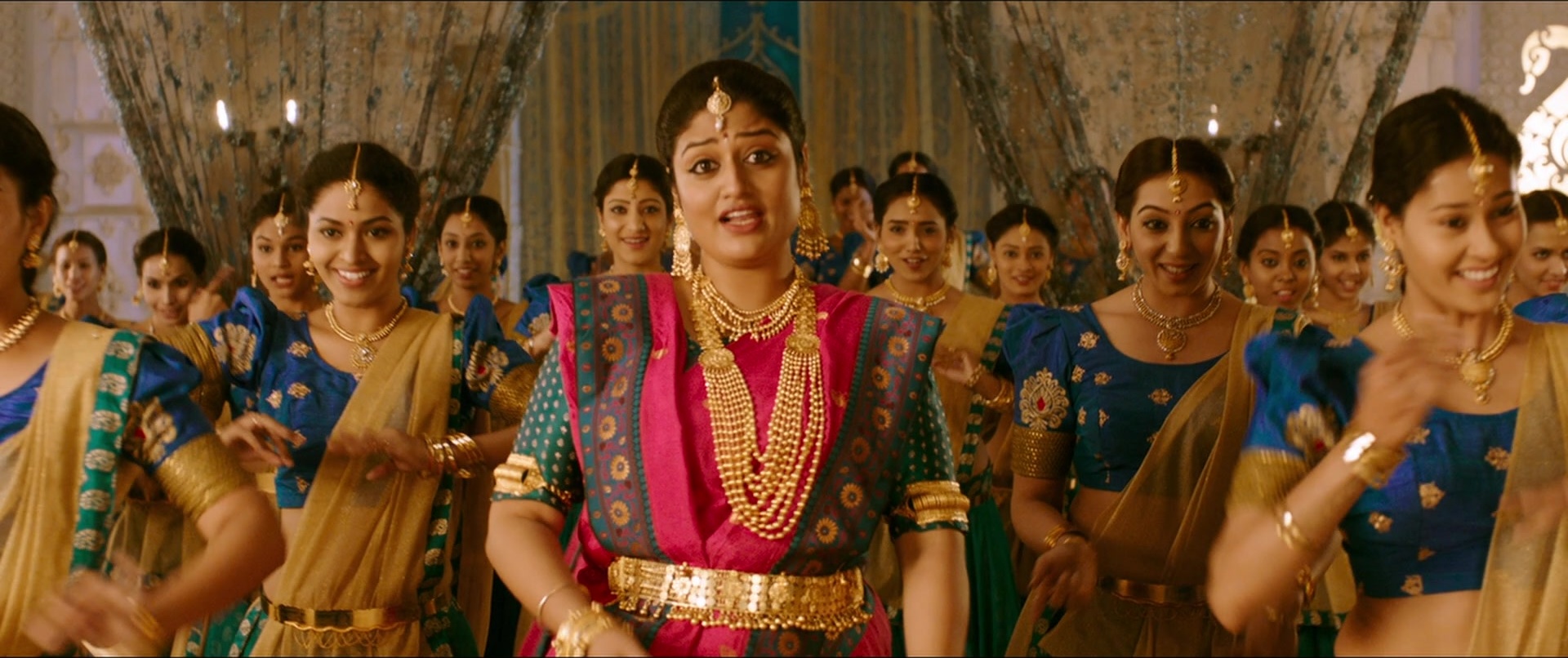 Bãhubali 2: The Conclusion (2017), wide, 2.38:1 — film still