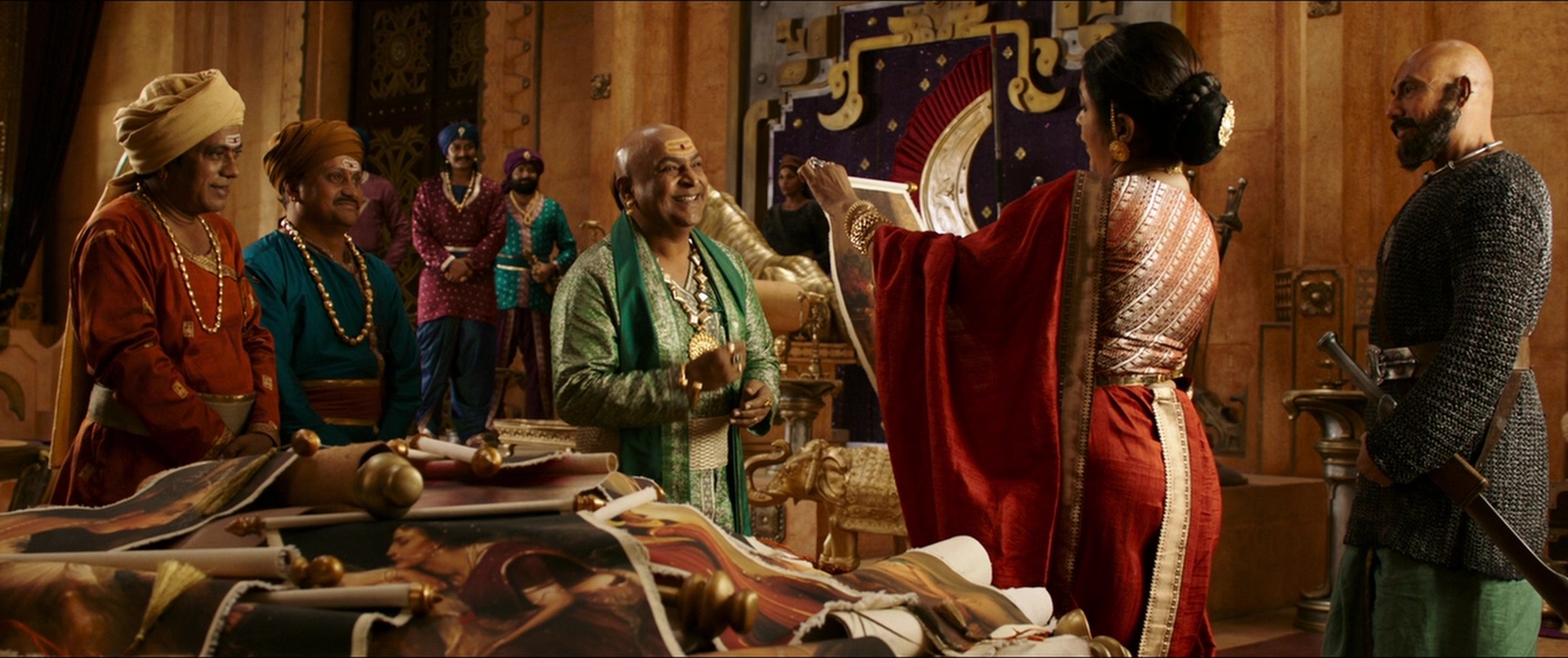 Bãhubali 2: The Conclusion (2017), wide, 2.38:1 — film still