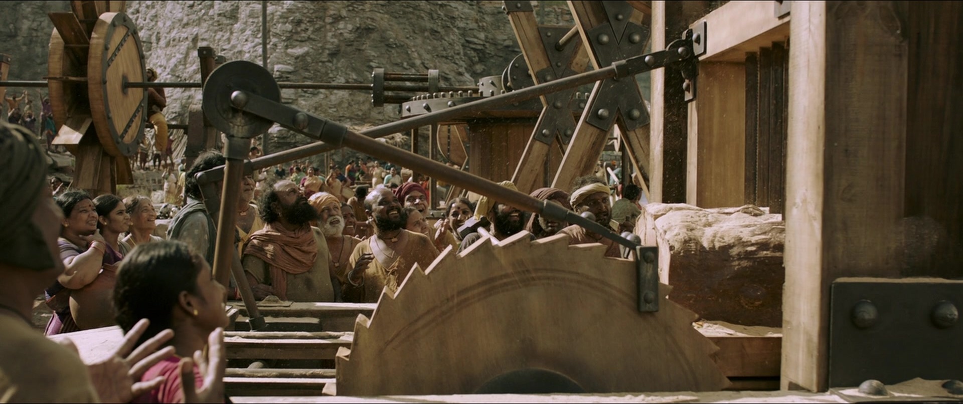 Bãhubali 2: The Conclusion (2017), wide, 2.38:1 — film still