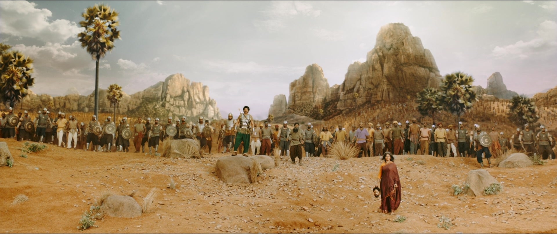 Bãhubali 2: The Conclusion (2017), wide, 2.38:1 — film still