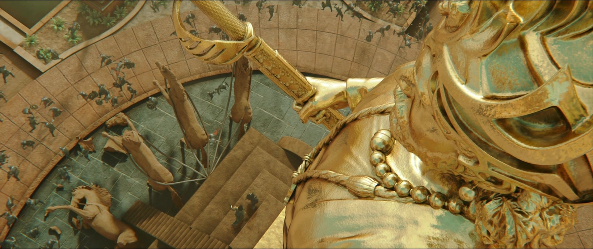 Bãhubali 2: The Conclusion (2017), wide, 2.38:1 — film still
