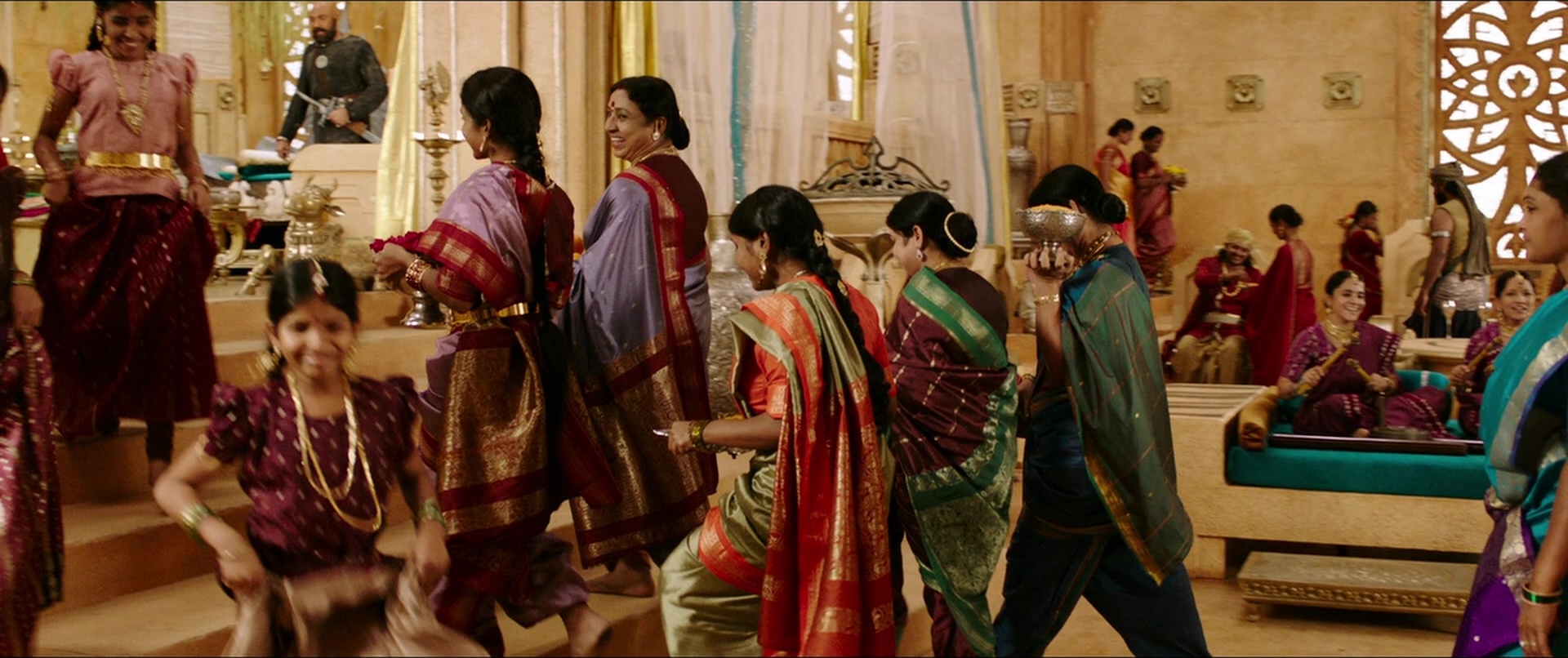 Bãhubali 2: The Conclusion (2017), wide, 2.38:1 — film still