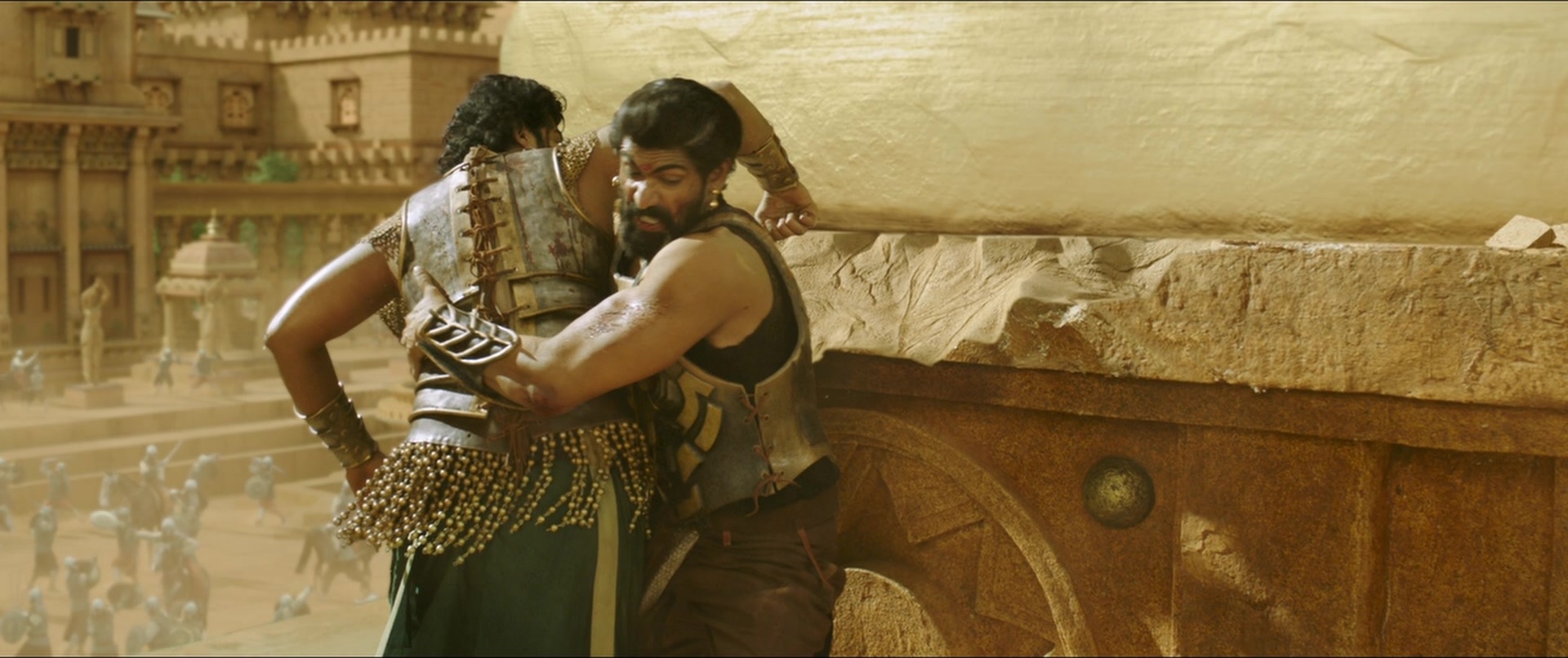 Bãhubali 2: The Conclusion (2017), wide, 2.38:1 — film still