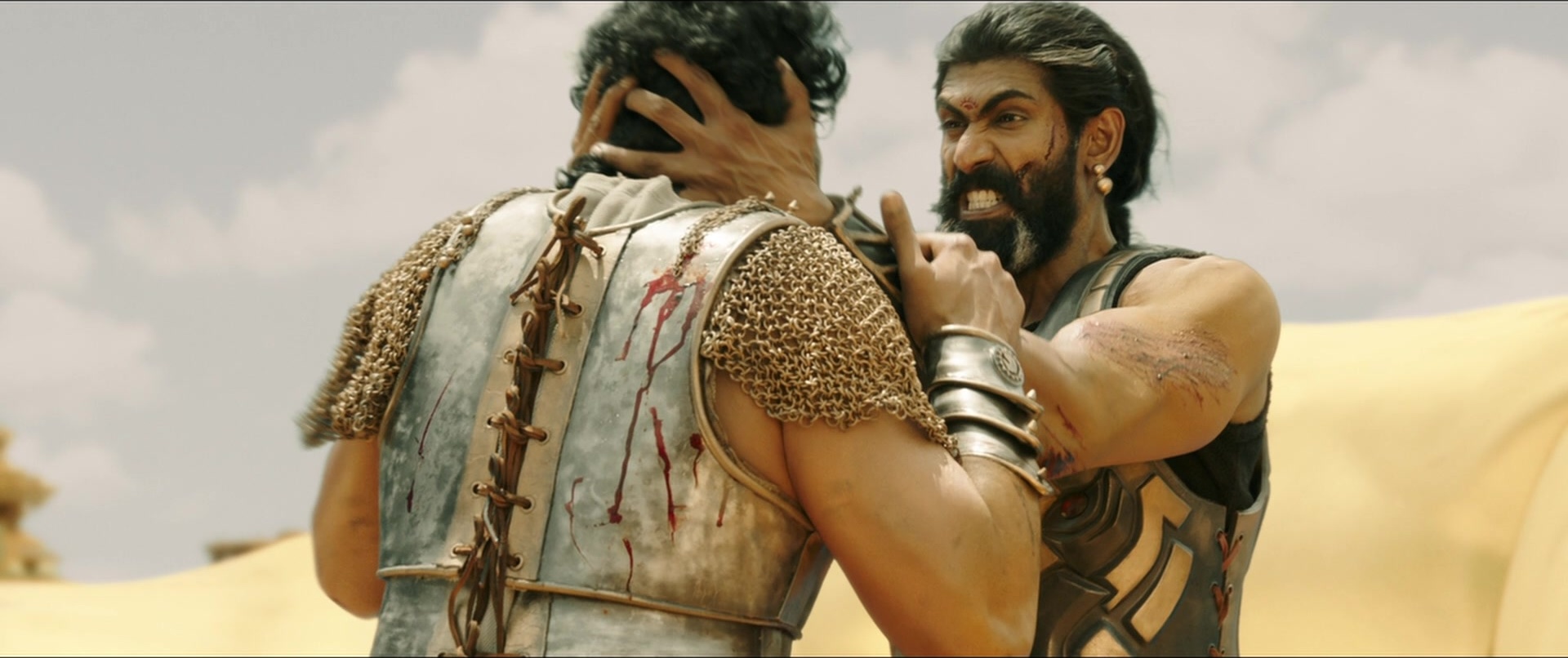 Bãhubali 2: The Conclusion (2017), wide, 2.38:1 — film still