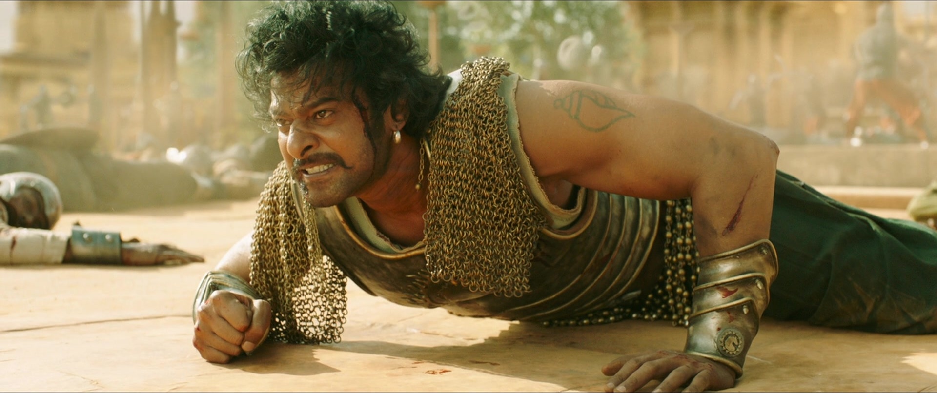 Bãhubali 2: The Conclusion (2017), wide, 2.38:1 — film still