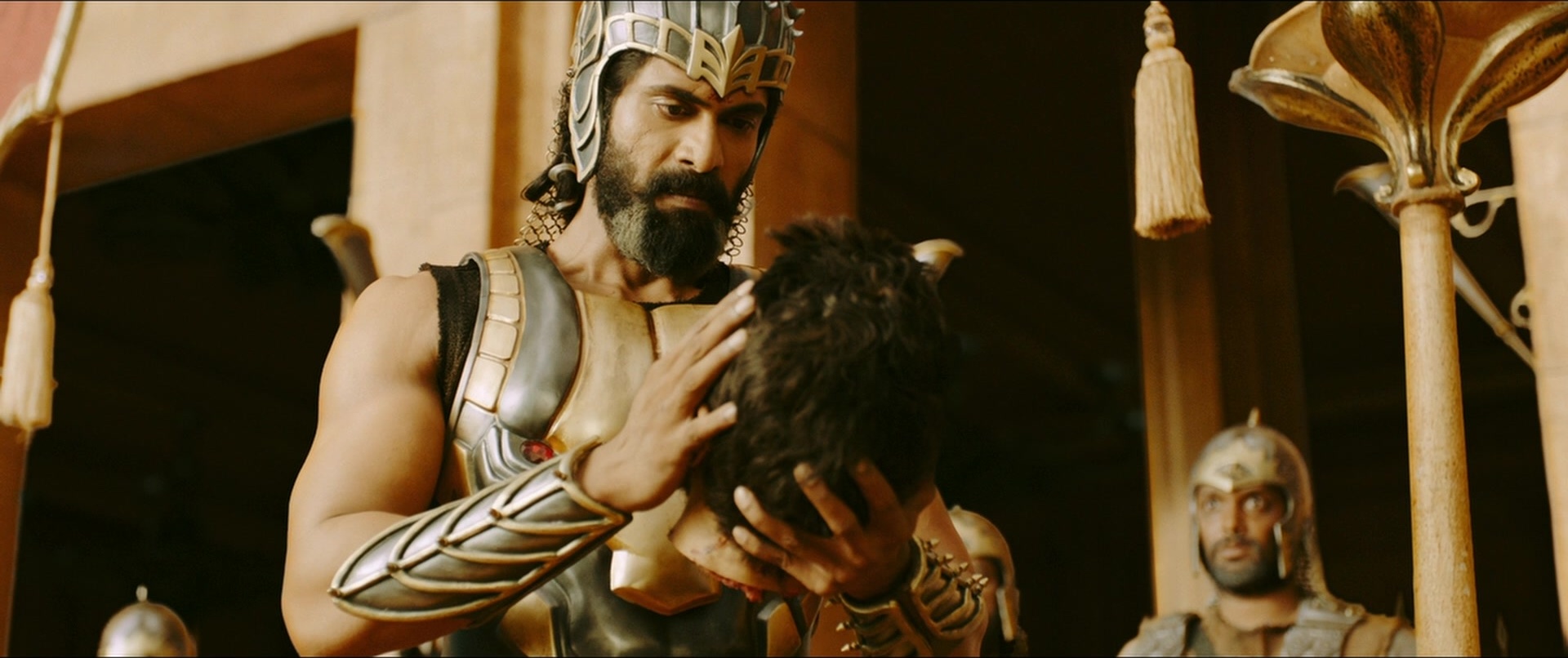 Bãhubali 2: The Conclusion (2017), wide, 2.38:1 — film still
