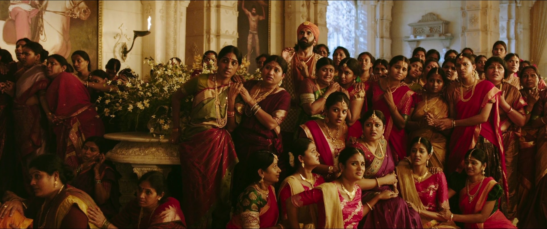 Bãhubali 2: The Conclusion (2017), wide, 2.38:1 — film still