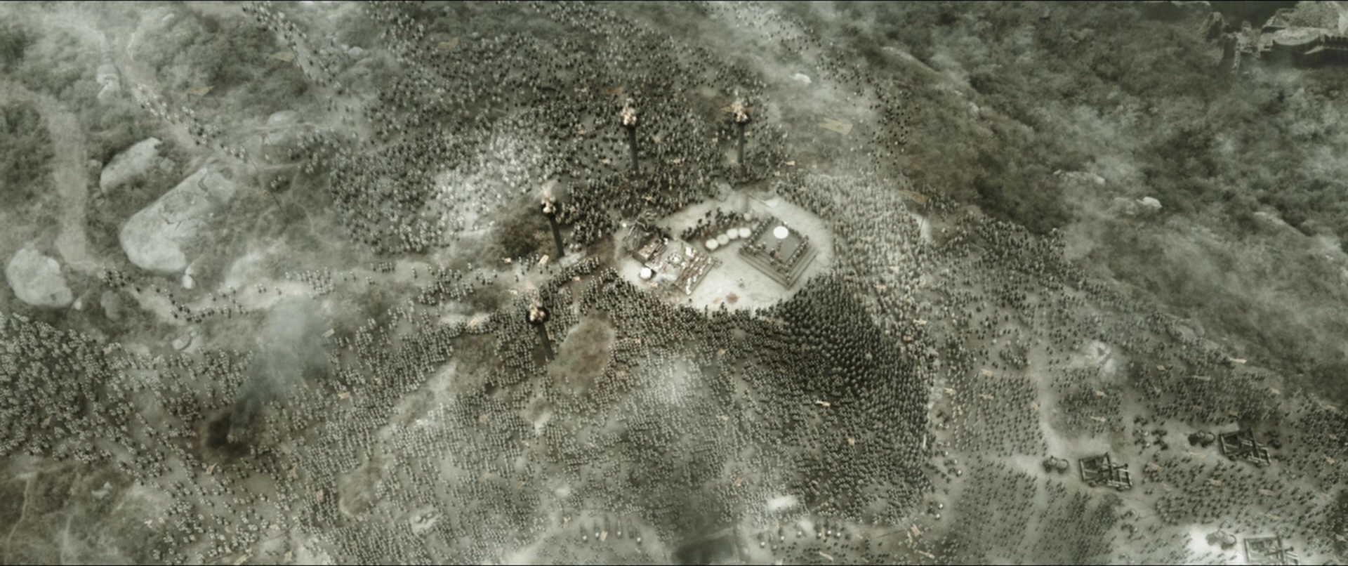 Bãhubali 2: The Conclusion (2017), wide, 2.38:1 — film still