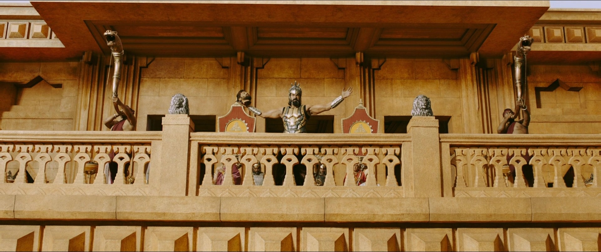Bãhubali 2: The Conclusion (2017), wide, 2.38:1 — film still