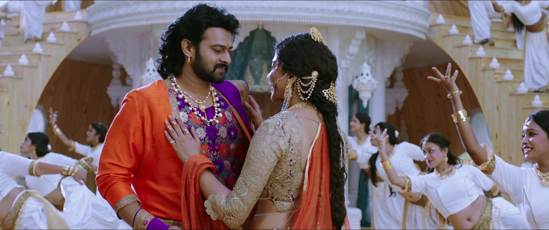 Bãhubali 2: The Conclusion (2017), wide, 2.38:1 — film still