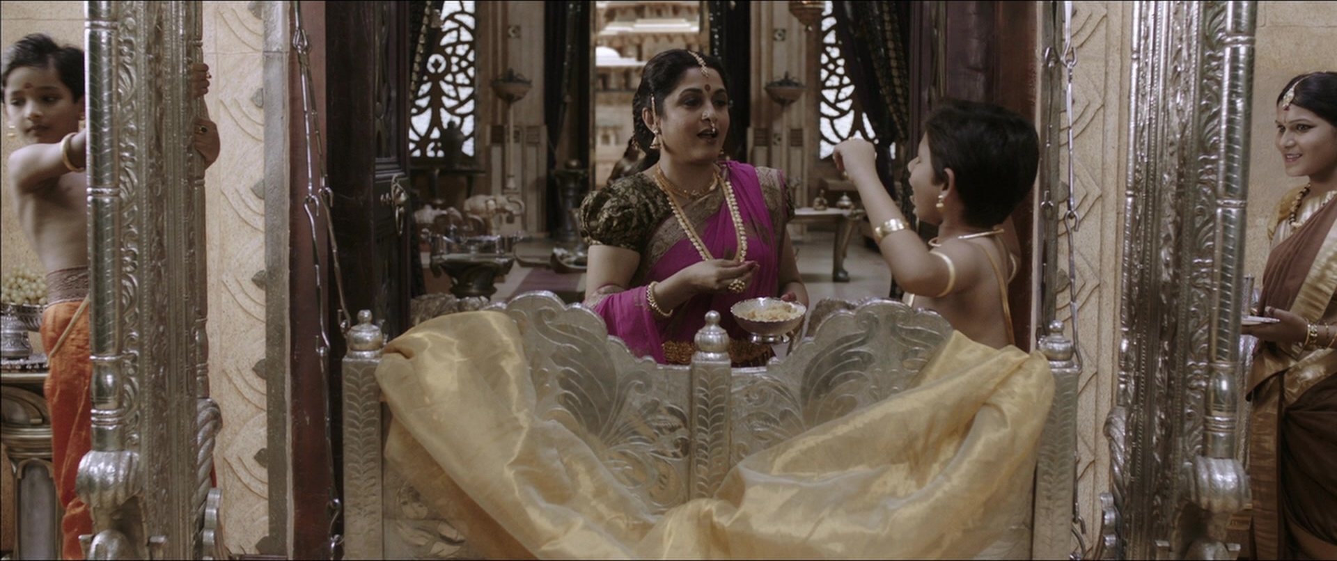 Bãhubali 2: The Conclusion (2017), wide, 2.38:1 — film still