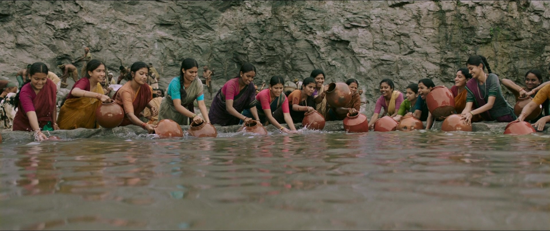 Bãhubali 2: The Conclusion (2017), wide, 2.38:1 — film still