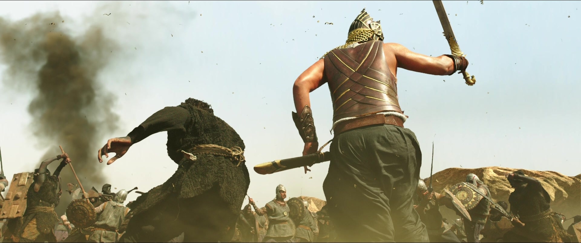 Bãhubali 2: The Conclusion (2017), wide, 2.38:1 — film still
