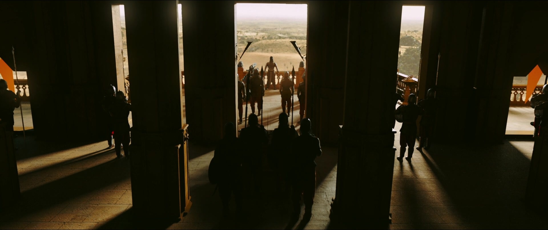 Bãhubali 2: The Conclusion (2017), wide, 2.38:1 — film still