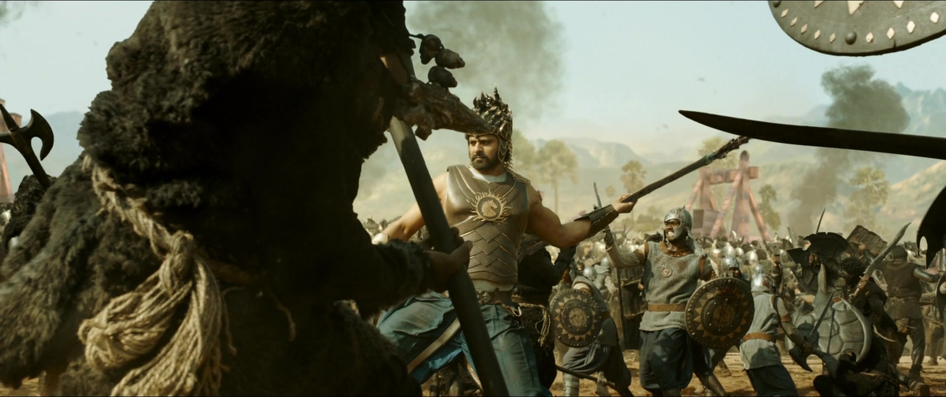 Bãhubali 2: The Conclusion (2017), wide, 2.38:1 — film still