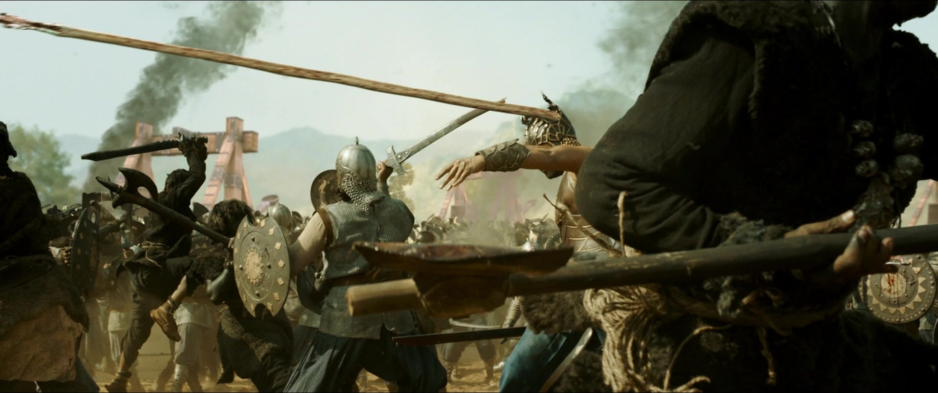 Bãhubali 2: The Conclusion (2017), wide, 2.38:1 — film still