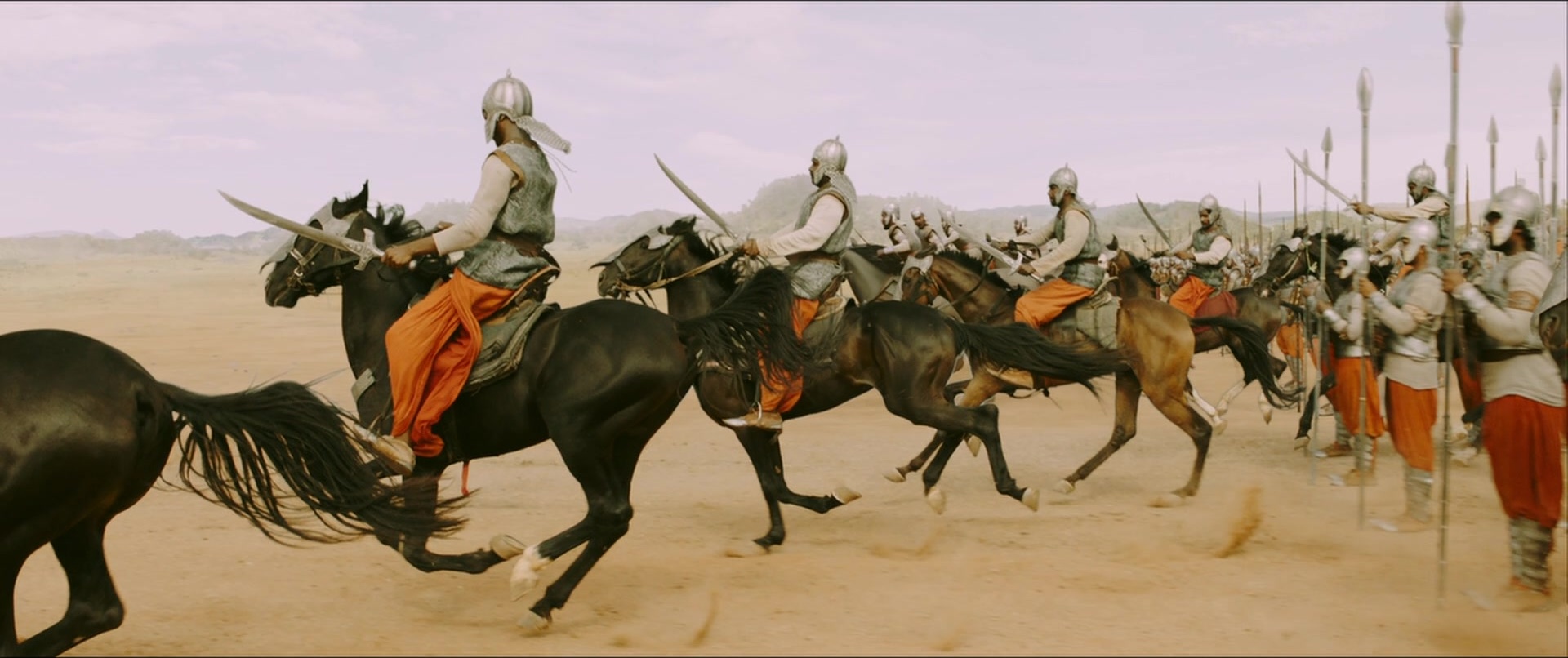 Bãhubali 2: The Conclusion (2017), wide, 2.38:1 — film still