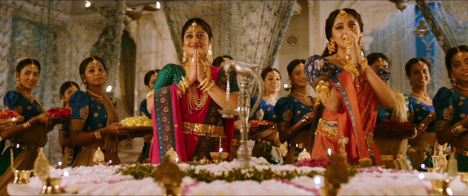 Bãhubali 2: The Conclusion (2017), wide, 2.38:1 — film still