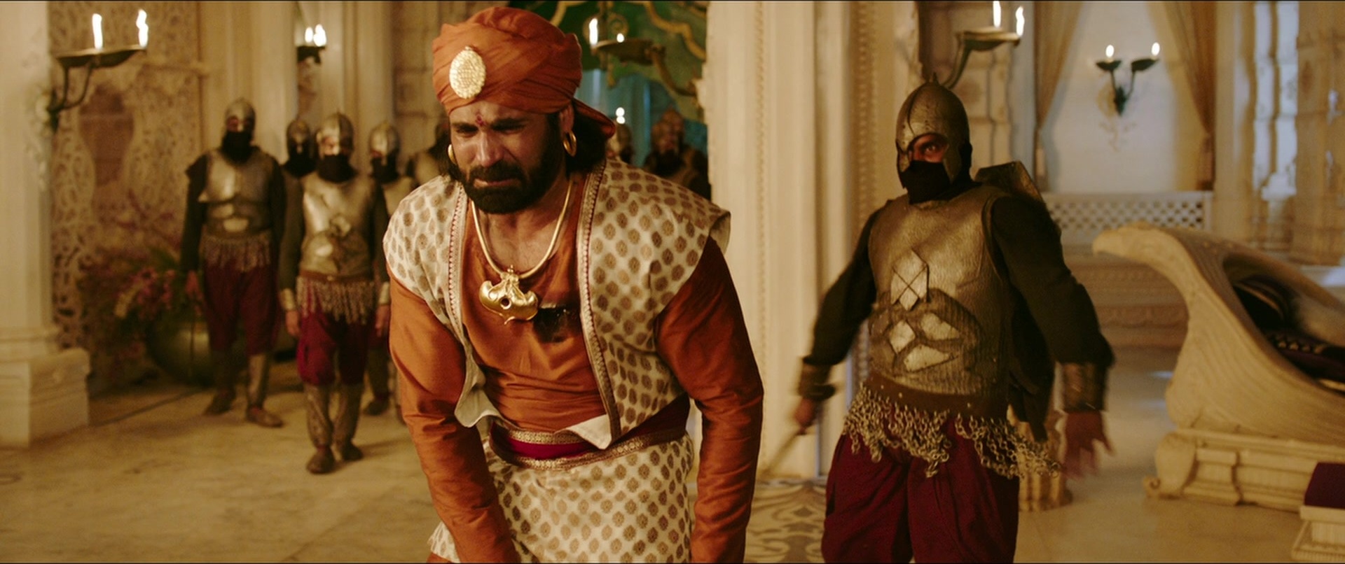 Bãhubali 2: The Conclusion (2017), wide, 2.38:1 — film still