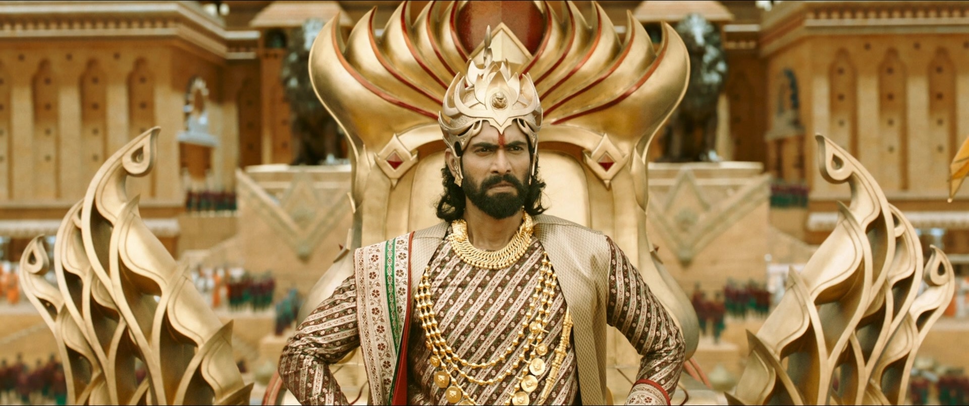 Bãhubali 2: The Conclusion (2017), wide, 2.38:1 — film still