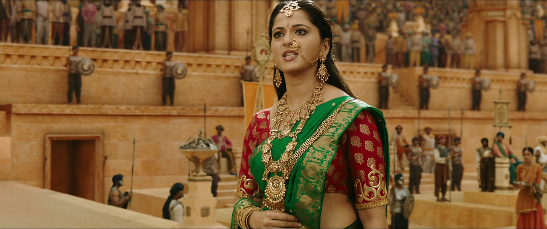 Bãhubali 2: The Conclusion (2017), wide, 2.38:1 — film still