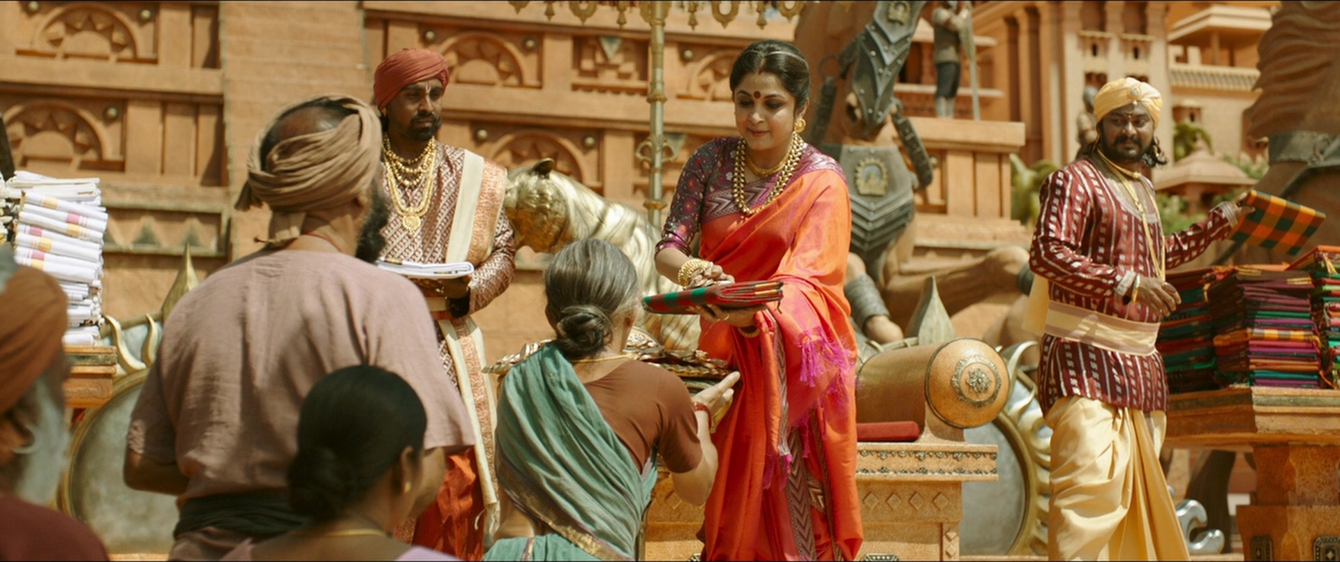 Bãhubali 2: The Conclusion (2017), wide, 2.38:1 — film still