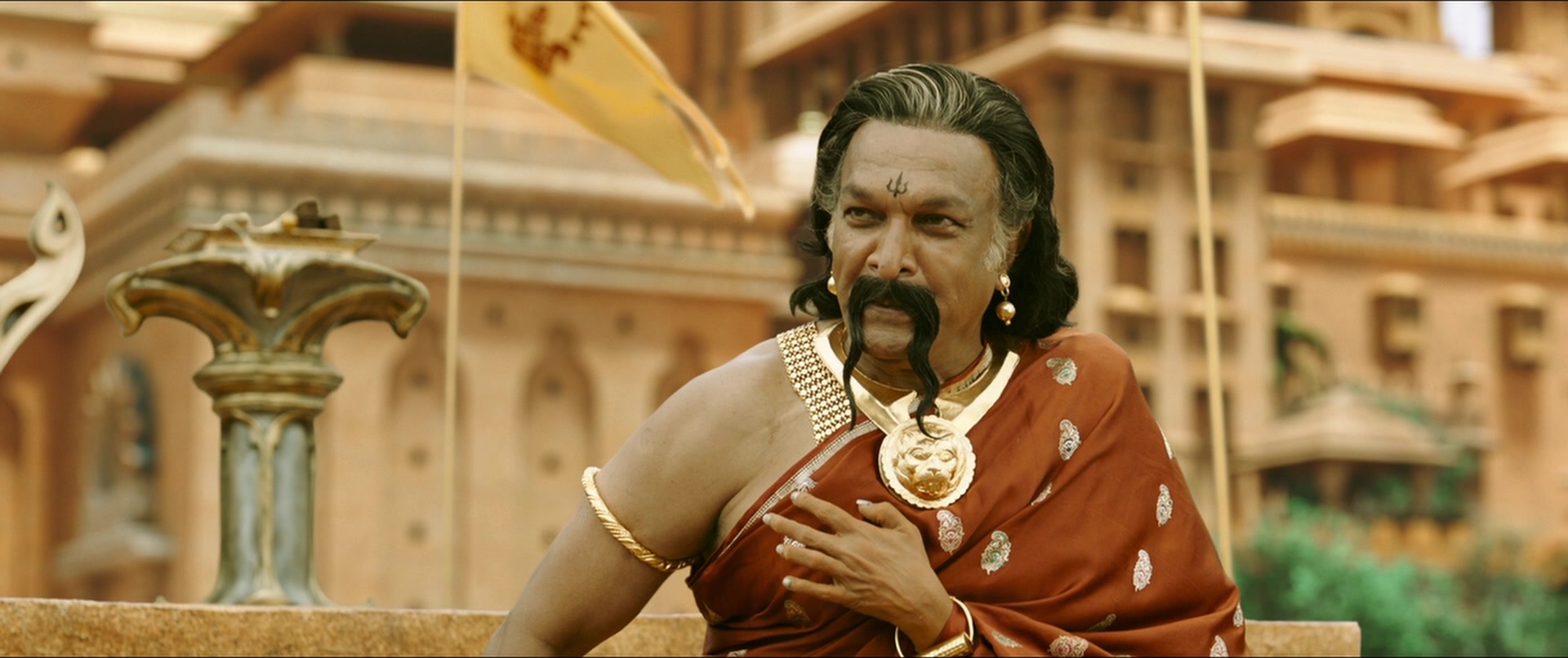 Bãhubali 2: The Conclusion (2017), wide, 2.38:1 — film still