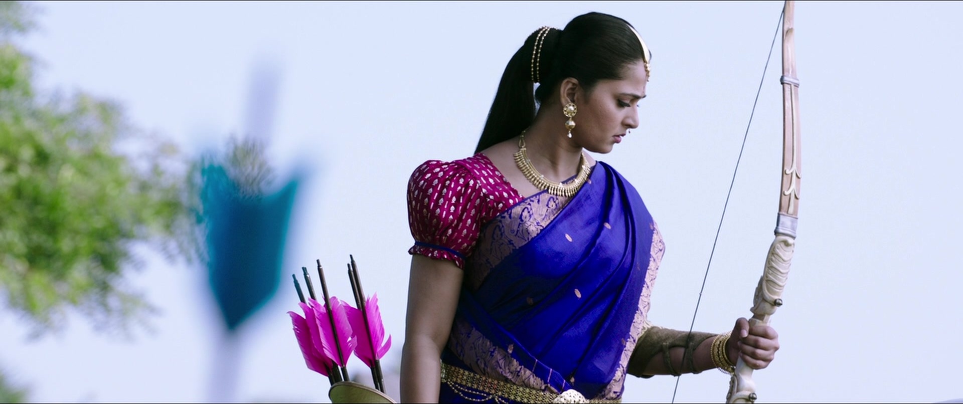 Bãhubali 2: The Conclusion (2017), wide, 2.38:1 — film still