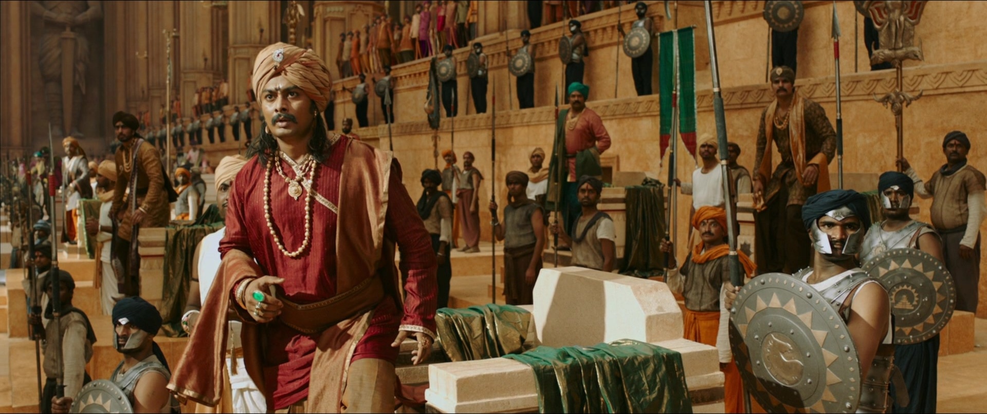 Bãhubali 2: The Conclusion (2017), wide, 2.38:1 — film still