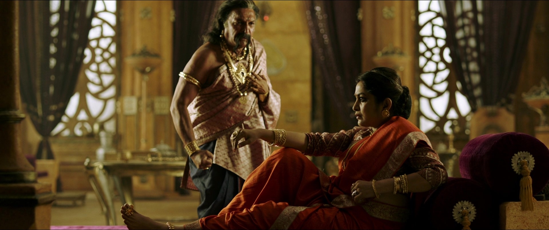 Bãhubali 2: The Conclusion (2017), wide, 2.38:1 — film still