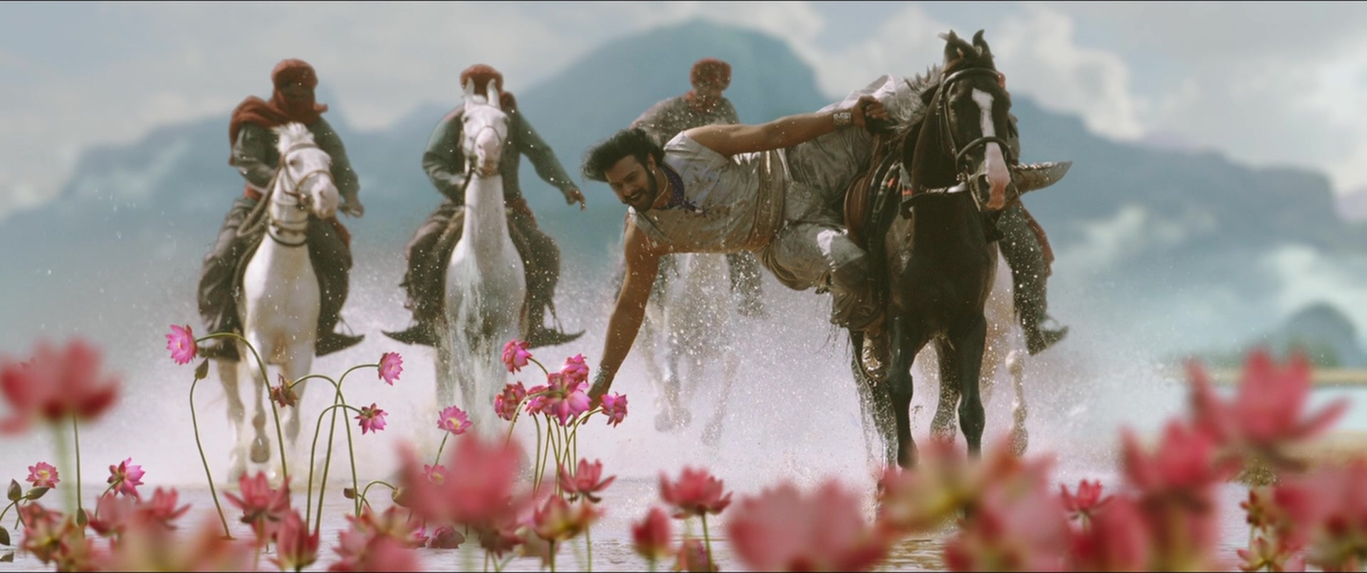 Bãhubali 2: The Conclusion (2017), wide, 2.38:1 — film still