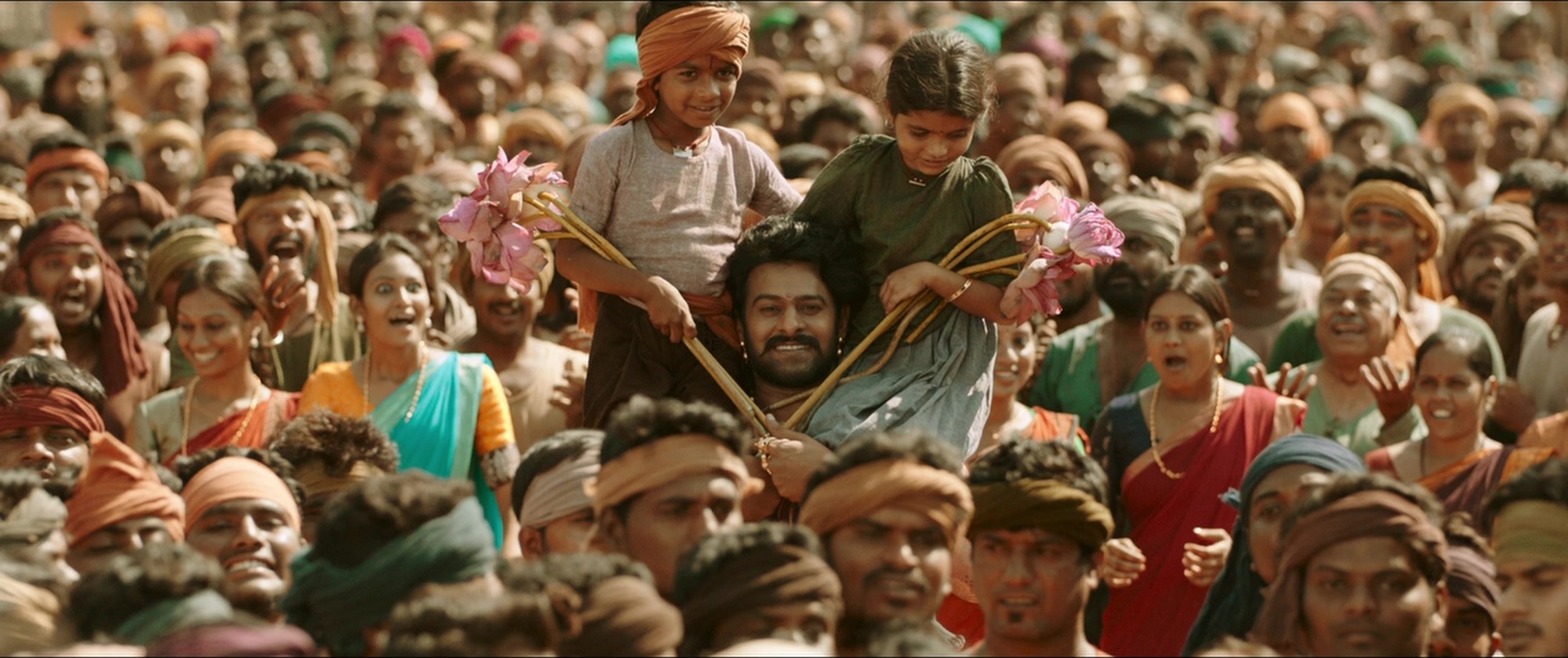 Bãhubali 2: The Conclusion (2017), wide, 2.38:1 — film still