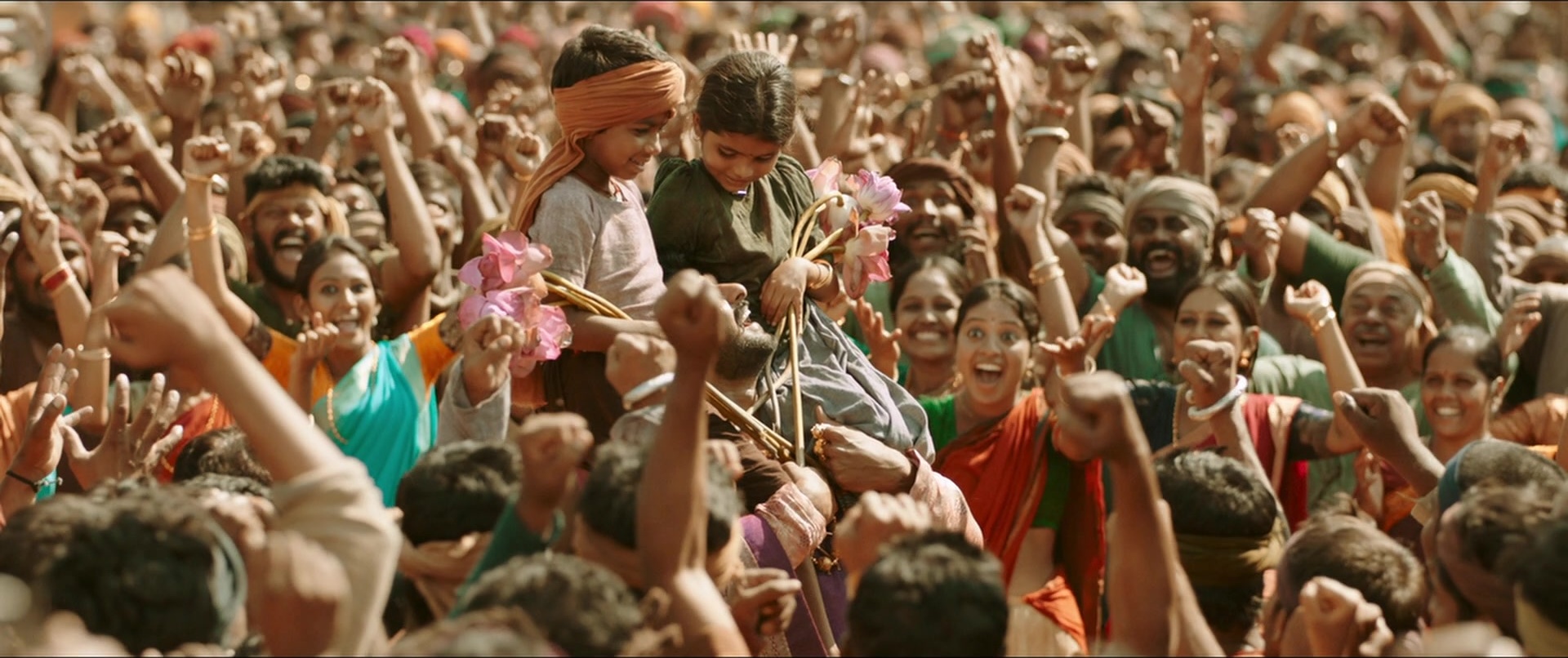 Bãhubali 2: The Conclusion (2017), wide, 2.38:1 — film still