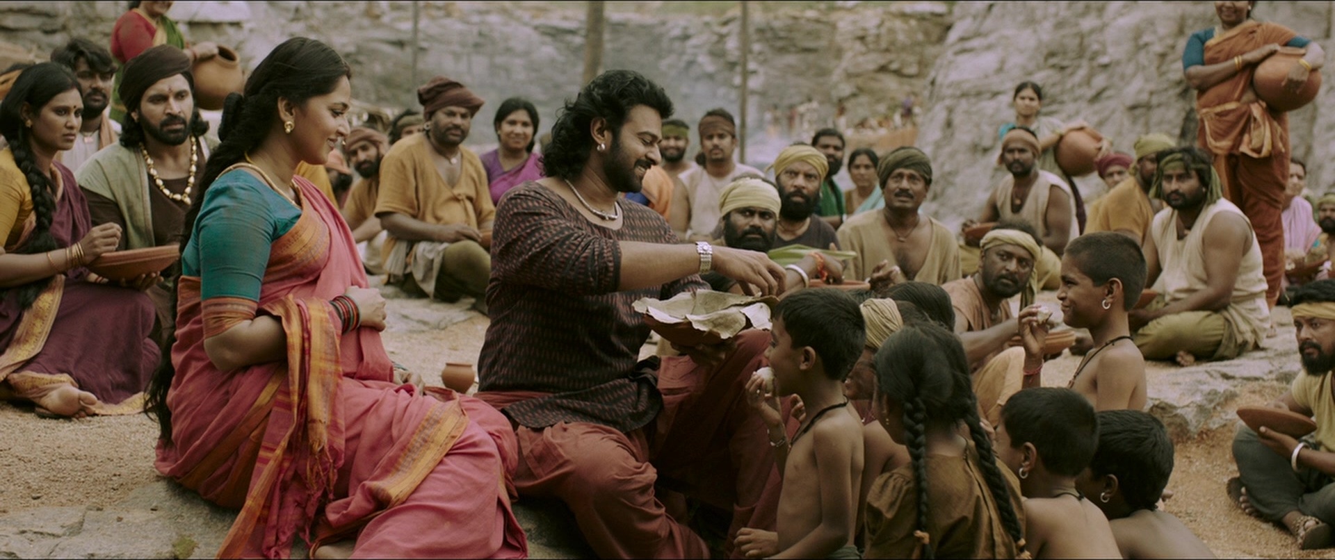 Bãhubali 2: The Conclusion (2017), wide, 2.38:1 — film still