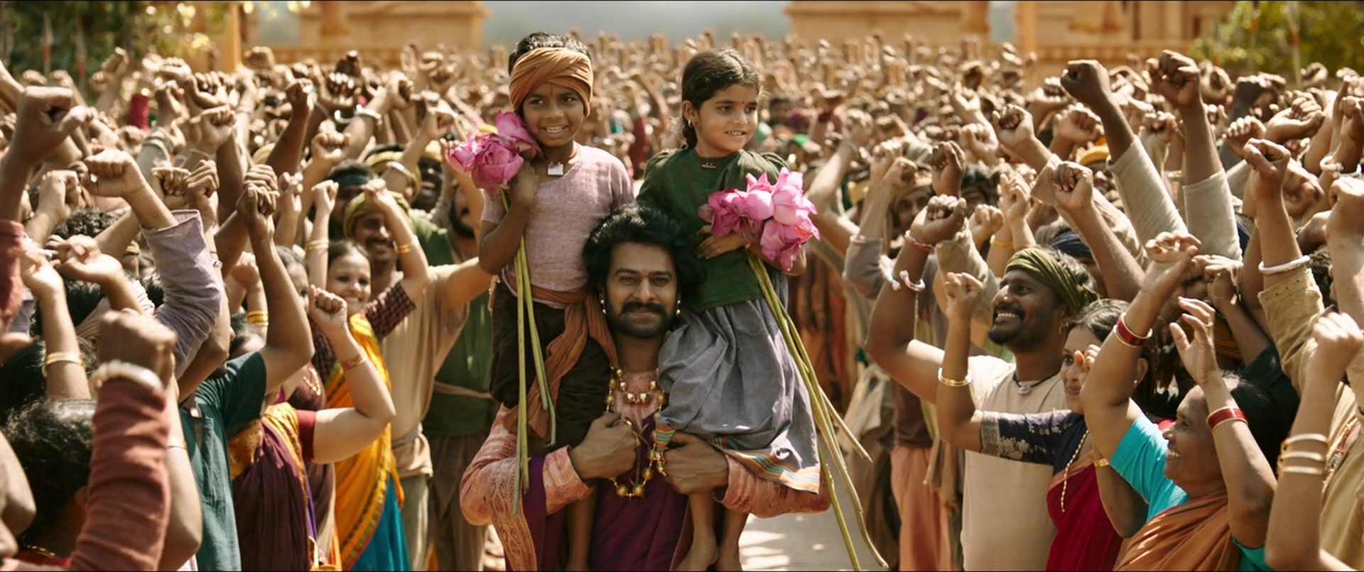 Bãhubali 2: The Conclusion (2017), wide, 2.38:1 — film still